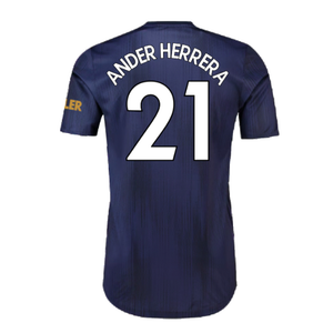 Manchester United 2018-19 Third Shirt (XL) (Good) (Ander Herrera 21)_1