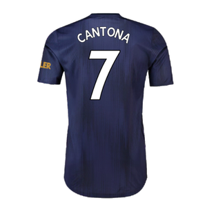 Manchester United 2018-19 Third Shirt (L) (Excellent) (Cantona 7)_1