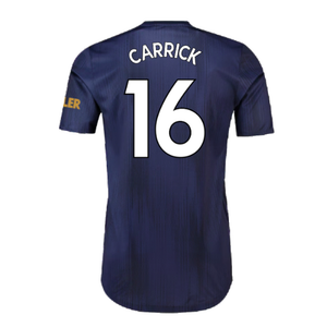 Manchester United 2018-19 Third Shirt (M) (Excellent) (Carrick 16)_1