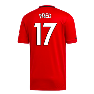 Manchester United 2019-20 Home Shirt (XL) (Very Good) (Fred 17)_1