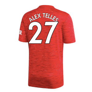 Manchester United 2020-21 Home Shirt (Very Good) (Alex Telles 27)_1