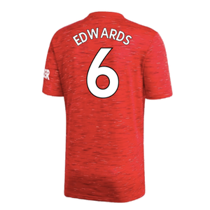 Manchester United 2020-21 Home Shirt (L) (Excellent) (EDWARDS 6)_1