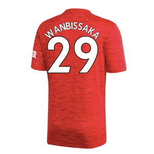 Manchester United 2020-21 Home Shirt (Excellent) (WAN-BISSAKA 29)_1