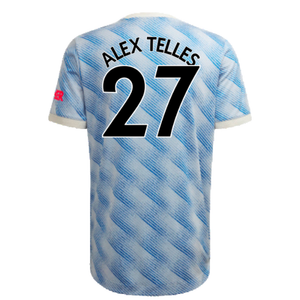 Manchester United 2021-22 Away Shirt (XL) (Mint) (ALEX TELLES 27)_1