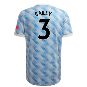 Manchester United 2021-22 Away Shirt (XL) (Mint) (BAILLY 3)_1