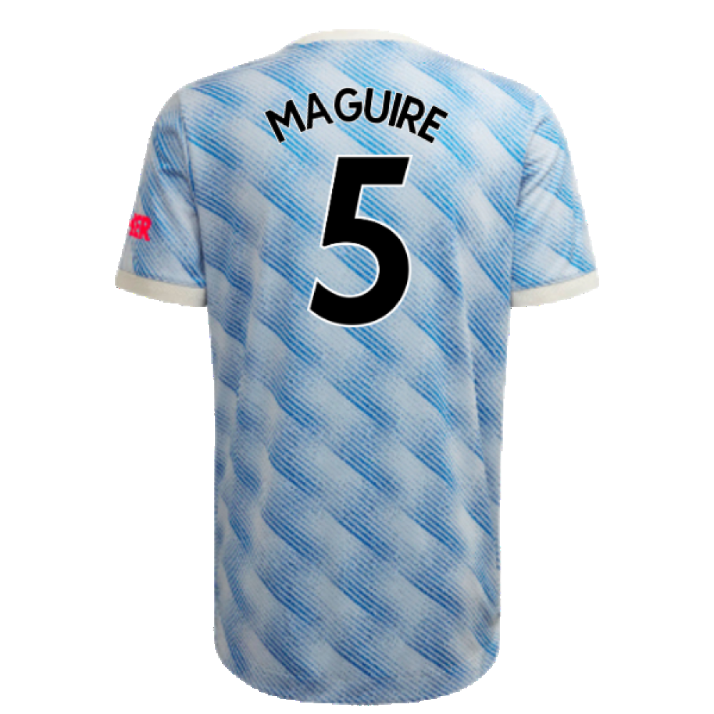 Manchester United 2021-22 Away Shirt (L) (Excellent) (MAGUIRE 5)_1