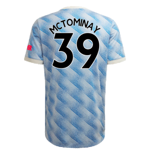 Manchester United 2021-22 Away Shirt (XL) (Mint) (McTOMINAY 39)_1