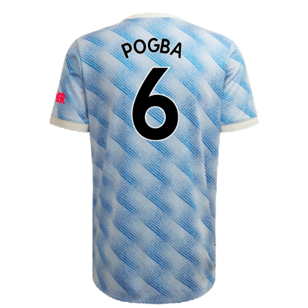 Manchester United 2021-22 Away Shirt (XL) (Mint) (POGBA 6)_1