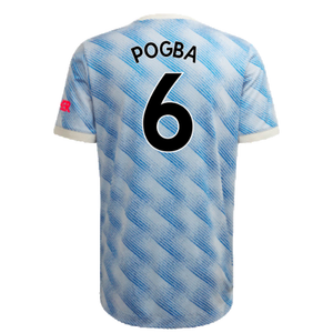 Manchester United 2021-22 Away Shirt (XL) (Mint) (POGBA 6)_1