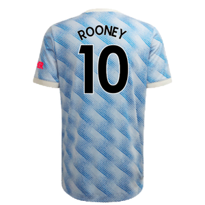 Manchester United 2021-22 Away Shirt (XL) (Mint) (ROONEY 10)_1
