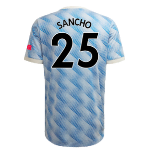 Manchester United 2021-22 Away Shirt (XL) (Mint) (SANCHO 25)_1