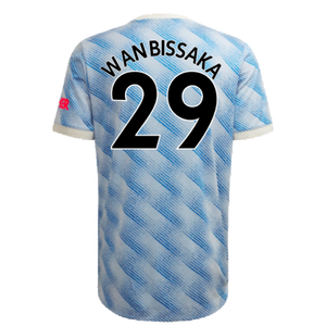 Manchester United 2021-22 Away Shirt (L) (Excellent) (WAN BISSAKA 29)_1