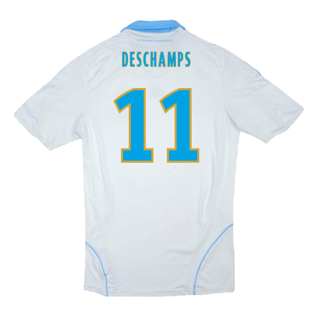 Marseille 2008-09 Home Shirt (S) (Excellent) (DESCHAMPS 11)_1