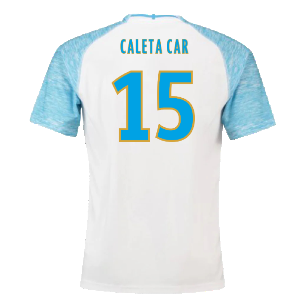 Marseille 2018-19 Home Shirt (XS) (Very Good) (Caleta Car 15)_1