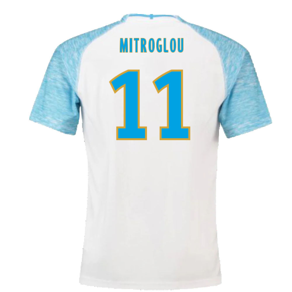 Marseille 2018-19 Home Shirt (XS) (Very Good) (Mitroglou 11)_1