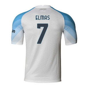 Napoli 2022-2023 Away Player Issue Shirt (XL) (Very Good) (Elmas 7)_1