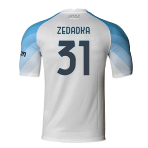 Napoli 2022-2023 Away Player Issue Shirt (XL) (Very Good) (Zedadka 31)_1