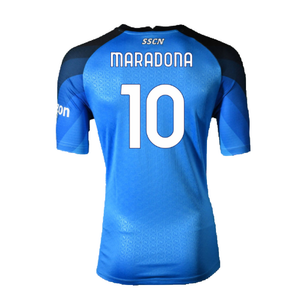 Napoli 2022-23 Home Shirt (S) (Excellent) (Maradona 10)_1