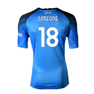 Napoli 2022-23 Home Shirt (S) (Very Good) (Simeone 18)_1