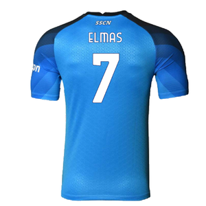 Napoli 2022-23 Player Issue Home Shirt (S) (Very Good) (Elmas 7)_1