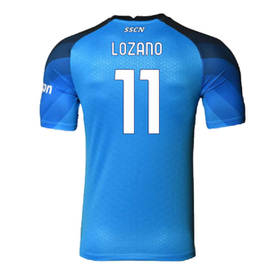 Napoli 2022-23 Player Issue Home Shirt (M) (Excellent) (Lozano 11)_1