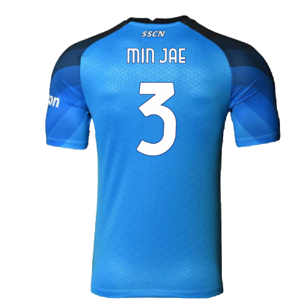 Napoli 2022-23 Player Issue Home Shirt (3XL) (Min Jae 3) (Excellent)_1