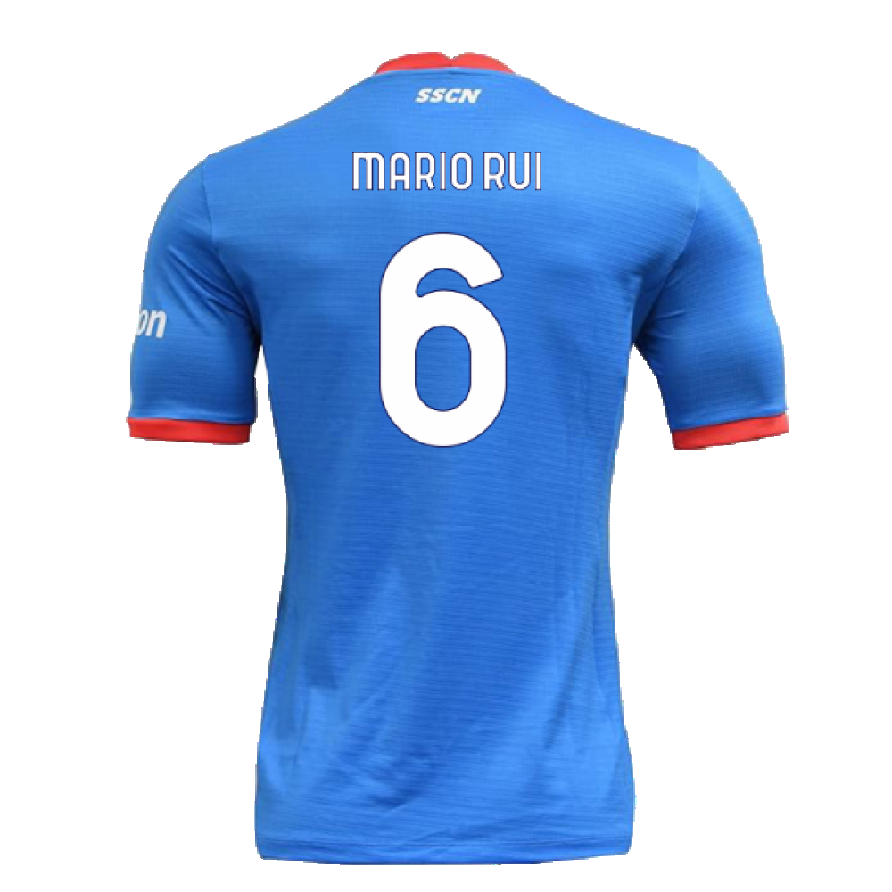 Napoli 2022-23 Special Edition Christmas Shirt (S) (Excellent) (Mario Rui 6)_1