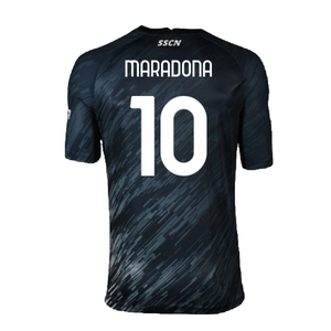 Napoli 2022-23 Third Shirt (XL) (Excellent) (Maradona 10)_1