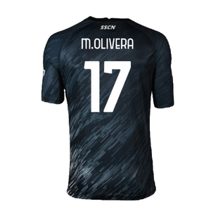 Napoli 2022-23 Third Shirt (L) (Excellent) (M.Olivera 17)_1