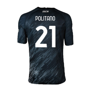 Napoli 2022-23 Third Shirt (L) (Good) (Politano 21)_1