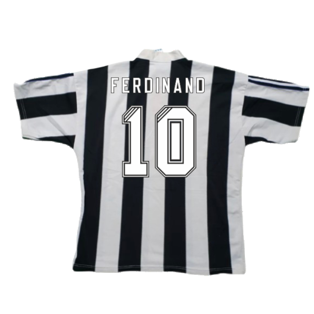 Newcastle 1995-1997 Home Shirt (L) (Excellent) (Ferdinand 10)_1