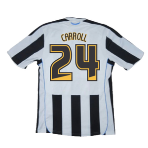 Newcastle United 2009-10 Home Shirt (S) (Excellent) (Carroll 24)_1