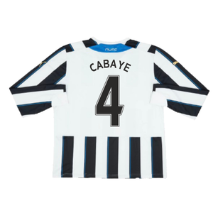 Newcastle United 2013/14 Home L/S Shirt (S) (Very Good) (Cabaye 4)_1