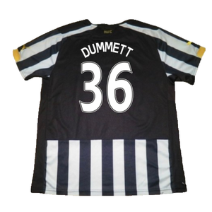 Newcastle United 2014-15 Home Shirt (L) (Good) (Dummett 36)_1