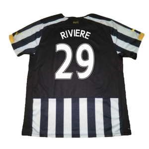 Newcastle United 2014-15 Home Shirt (L) (Good) (Riviere 29)_1