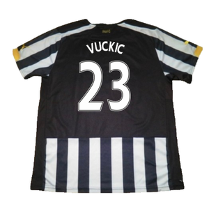 Newcastle United 2014-15 Home Shirt (L) (Good) (Vuckic 23)_1