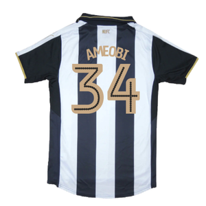 Newcastle United 2016-17 Sponsorless Home Shirt (M) (Excellent) (Ameobi 34)_1