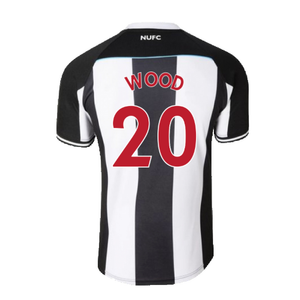 Newcastle United 2021-22 Home Shirt (M) (Very Good) (WOOD 20)_1