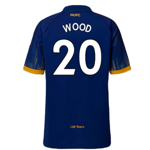 Newcastle United 2022-23 Away Shirt (Sponsorless) (M) (Excellent) (WOOD 20)_1