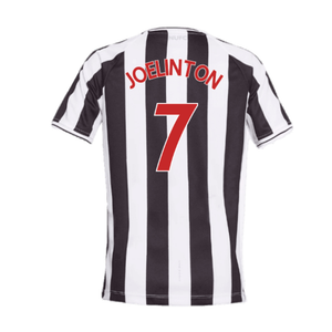 Newcastle United 2022-23 Home Shirt (Sponsorless) (4-5 years) (JOELINTON 7) (Mint)_1