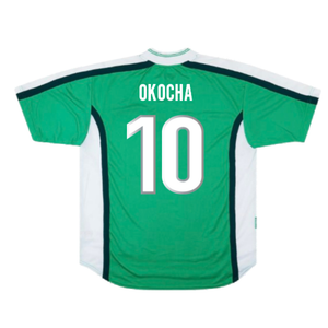 Nigeria 1998-1999 Home Shirt (Excellent) (Okocha 10)_1