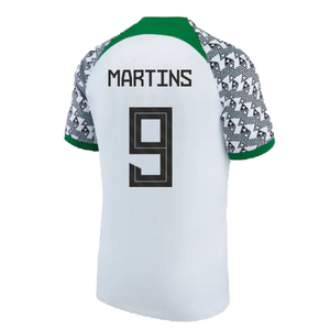 Nigeria 2021-2023 Away Shirt (S) (Excellent) (MARTINS 9)_1