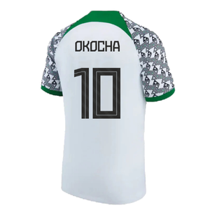 Nigeria 2021-2023 Away Shirt (L) (Excellent) (OKOCHA 10)_1