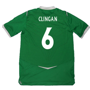 Northern Ireland 2008-09 Home Shirt (XL) (Good) (Clingan 6)_1