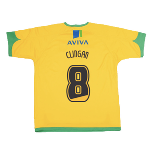 Norwich 2008-2010 Home Shirt (Good) (Clingan 8)_1