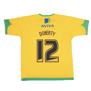 Norwich 2008-2010 Home Shirt (Good) (Doherty 12)_1