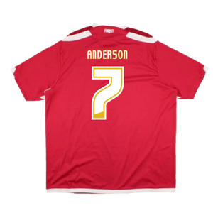 Nottingham Forest 2009-10 Home Shirt (XL) (Good) (ANDERSON 7)_1