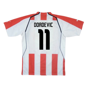 Olympiacos 2005-06 Home Shirt (Very Good) (Dordevic 11)_1