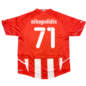 Olympiakos 2010-11 Home Shirt (M) (Good) (Nikopolidis 71)_1