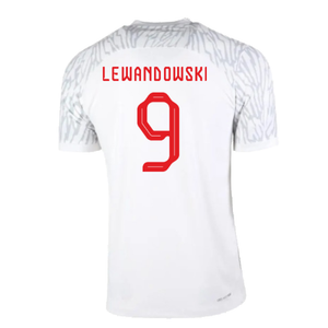 Poland 2022-23 Home Shirt (XLB (7-8y)) (Excellent) (Lewandowski 9)_1